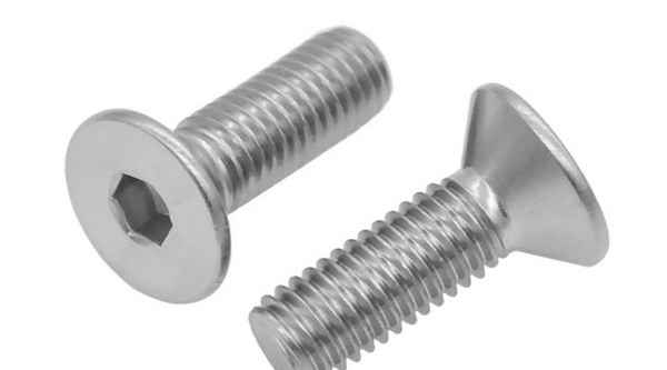 Production of 304 stainless steel flat head screws, countersunk head flat cup screws, DIN7991 socket head cap screws