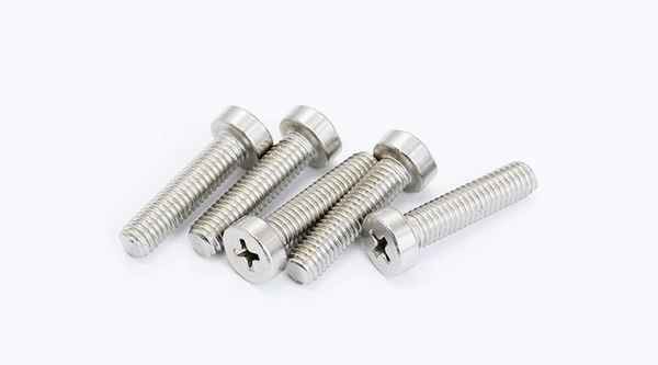 Customized 304 stainless steel GB822 cross groove cylinder head machine screw H type 3/4