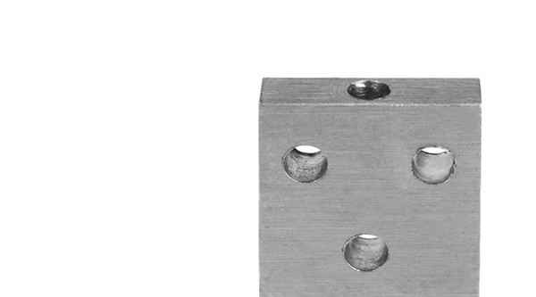 Positioning adjustment screw block stainless steel non-standard drawings can be customized