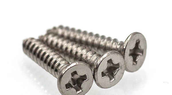 Customized 304 stainless steel cross countersunk head screw self-tapping flat head cross groove self-tapping screw KA screw