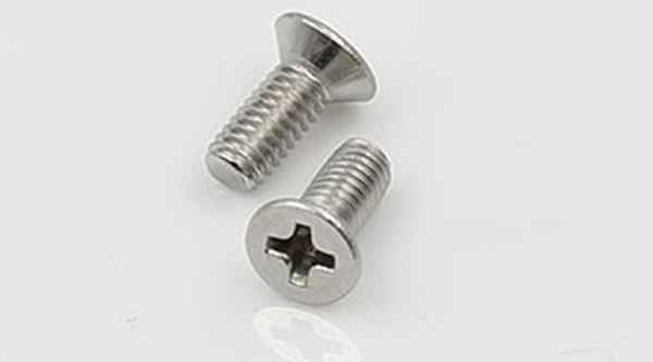 Supply 304 stainless steel cross recessed countersunk head flat head machine screw screw countersunk head machine wire machine tooth screw