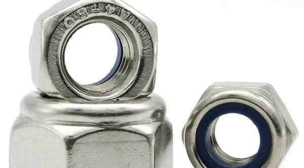 Stainless Steel 304 Nylon Lock Nut Lock Nut Self Lock Nut Lock Nut