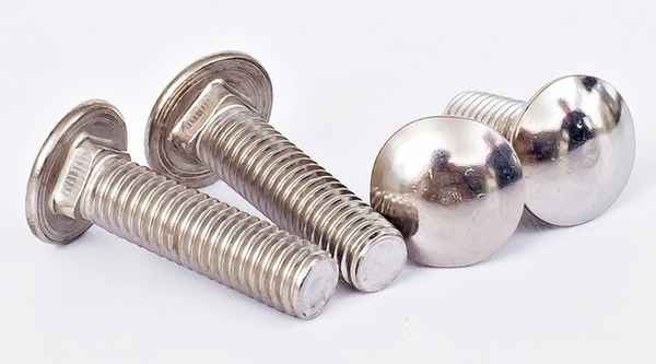 Custom carriage screws Small head carriage bolts Half round head square neck screws Shelf screws 3/4