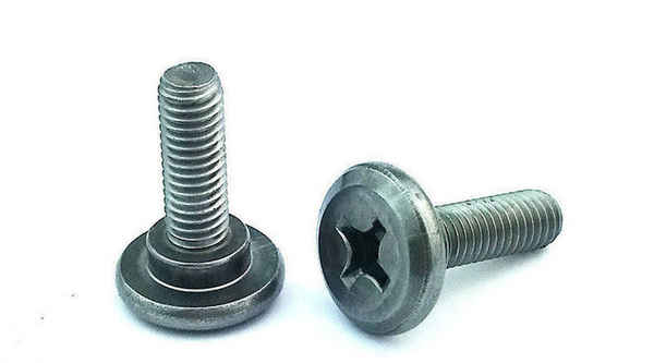 Machjong machine with non-standard positioning screws flat head cross recessed step screw 3/4 5/8