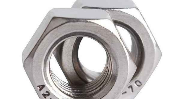 Customized 304 stainless steel GB6175 hexagonal nut thickened heavy nut 1/2-13 1/4-20