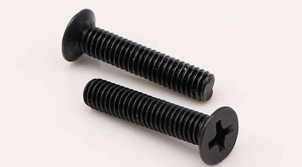 Processing electronics screw black flat head countersunk head screw countersunk head machine wire screw 1/2-13