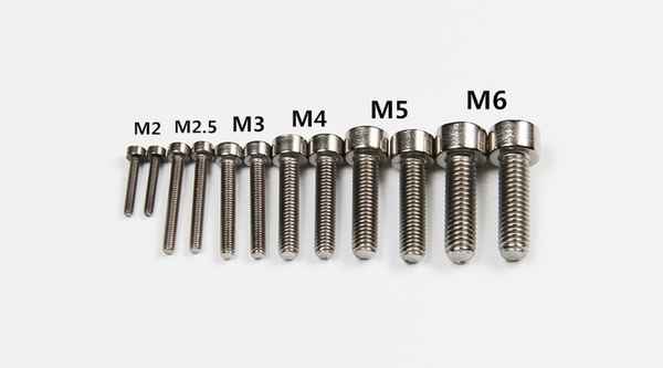 Processing DIN912 titanium inner hexagon screw pure titanium screw titanium screw bolt titanium steel