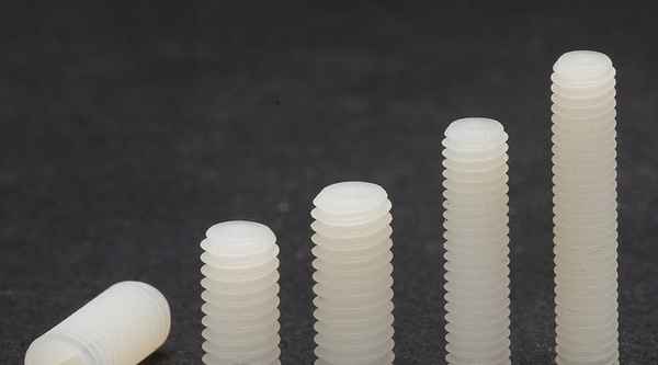 Supply plastic machine rice screw word plastic machine rice headless screw nylon set screw 5/8