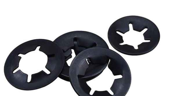 Customized bearing clip retaining ring stop ring one-way stop gasket 65 manganese steel plum hole pad 3/4