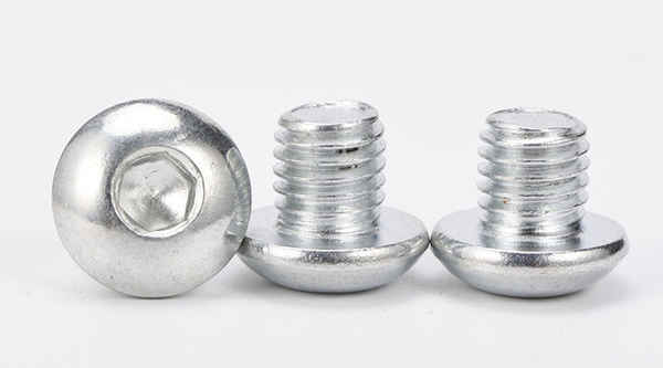 Custom-made semi-circle head socket head cap screws ultra-short tooth pattern bolts table and chair accessories 3/4 5/8