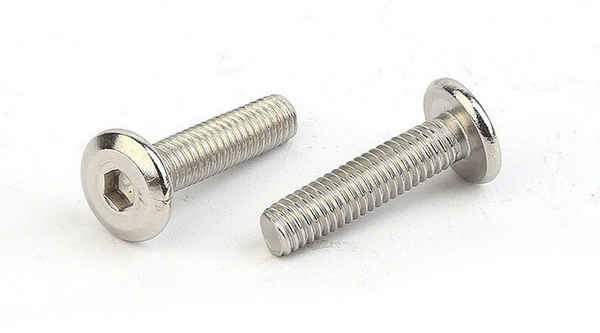 Production of flat head hexagon socket screws chamfered hexagon socket screws furniture screws connecting screws 3/4