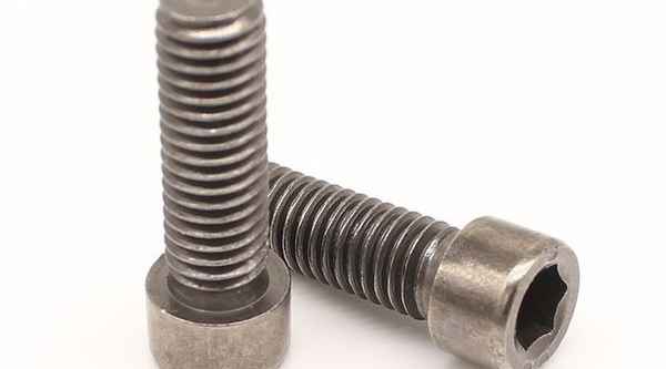 Machining black nickel plated cylindrical head socket head cap bolts screws 5/8 1/2-13