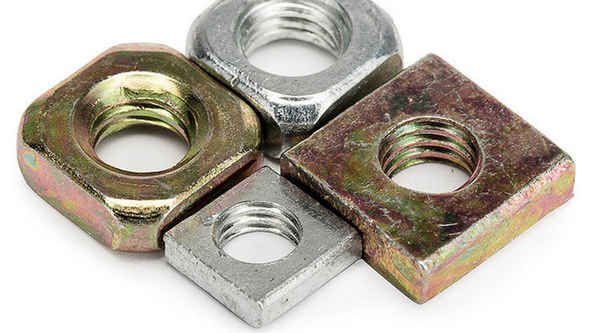 Customized iron galvanized square nut square nut thin nut square nut square nut