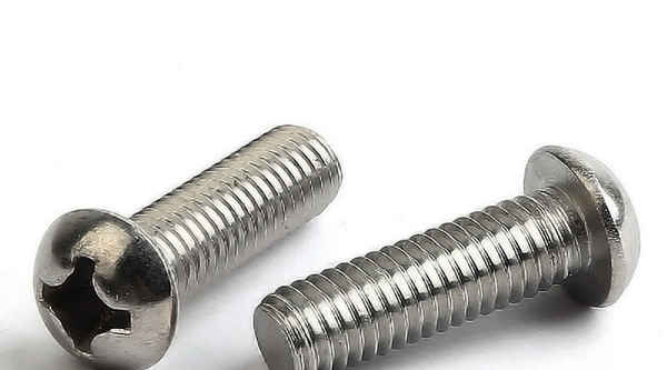 Customized 201 stainless steel half round cross screw pan head screw round head cross screw 1/2-13