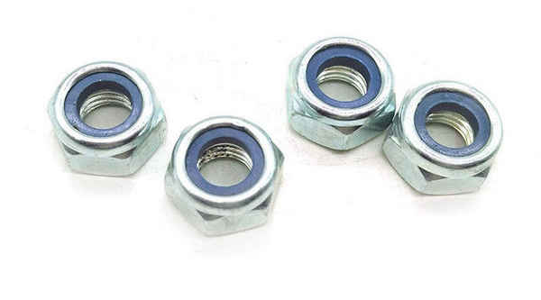 Supply galvanized nylon lock nut screw self-locking lock nut 1/2-13