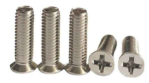 Small head screw Cross countersunk head machine screw flat head flat tail machine screw small head