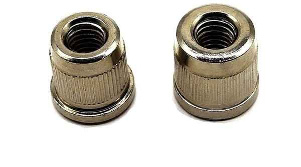 Non-standard fastener carbon steel knurled nut injection cold heading knurled round nut straight thread nut