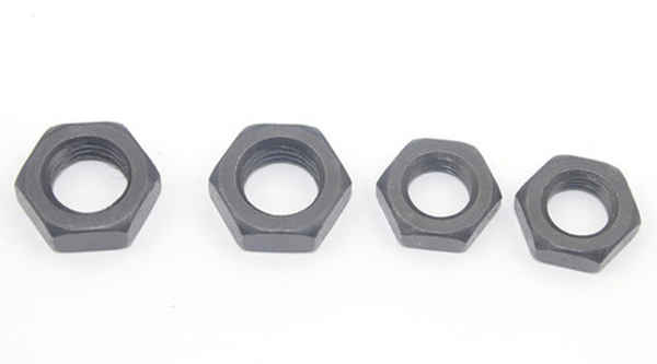 Customized grade 8 hexagonal thin nut GB6172 6173 fine tooth flat nut high strength 3/4