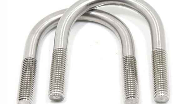 Customized 304 stainless steel U-shaped screw U-shaped card U-shaped bolt U-shaped tube clip horse riding pipe hoop