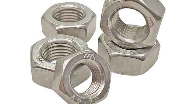 Processing 304 stainless steel fine tooth anti-tooth nut left-handed left-toothed nut anti-wire anti-buckle 3/4 5/8