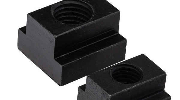 Customized 8.8 grade blackened and hardened 45# steel T-nut T-nut T-block T-slot pressure plate nut