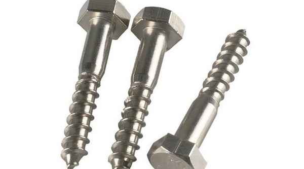 Processing 304 stainless steel outer hexagon self-tapping screw hexagonal wood screw bolt half tooth self-tapping screw