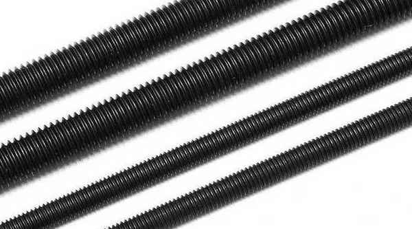 Customized 8.8 grade hardened quenched screw rod tooth bar screw full tooth medium carbon steel blackened DIN975