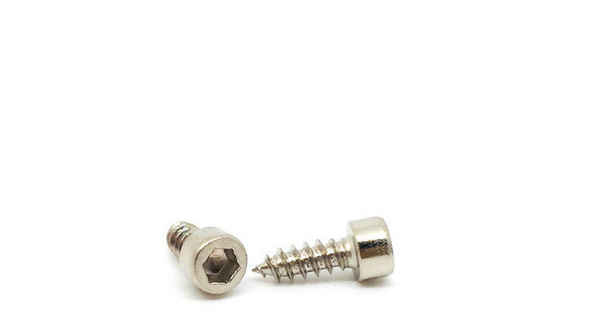 Customized non-standard self-tapping screw cylindrical head screw hexagonal self-tapping pointed tail screw 3/4 5/8