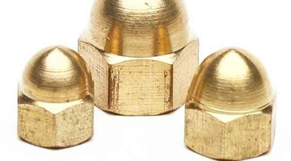 Supply copper cap type nut copper nut screw copper cap cap cap ball head copper cap mother 3/4