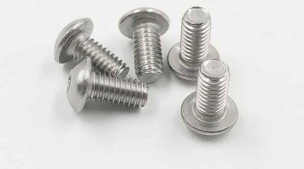 Customized semi-circle head socket head screw ISO7380 furniture screw mushroom head socket head socket head screw 3/4