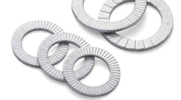 Production of DIN25201 Dacromet double stack washer combination double-sided tooth gasket 3/8 5/8 1/4-20