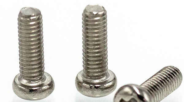 Production of round head screws Phillips pan head screw machine screw machine thread PM flat tail bolt nickel plated