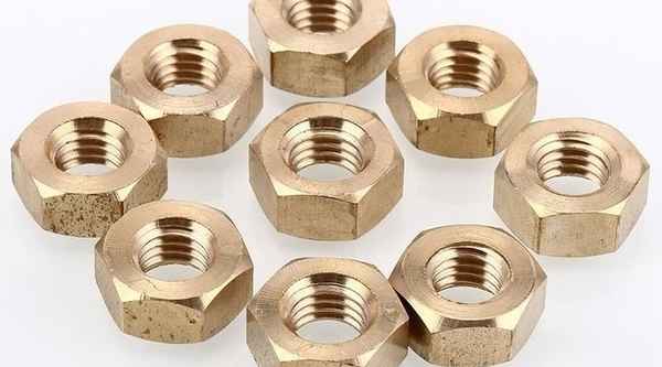 Supply Copper Nut Copper Hex Nut Copper Nut Brass Motorized Nut 5/8