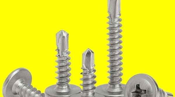 Production of 410 stainless steel round head with pad drill tail self-drilling screw large flat head self-drilling screw 1/2-13