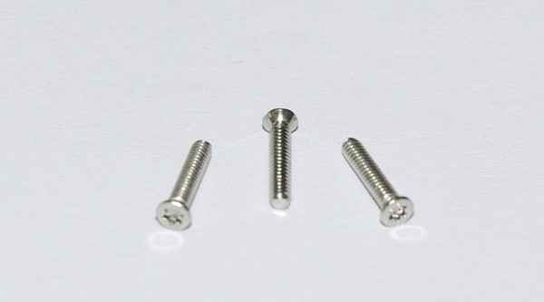 Fasteners, eyebolts, screws, miniature screws for communication equipment