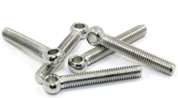 Production of 304 stainless steel closed live joint bolts hanging ring joint screws sheep eye 1/2-13