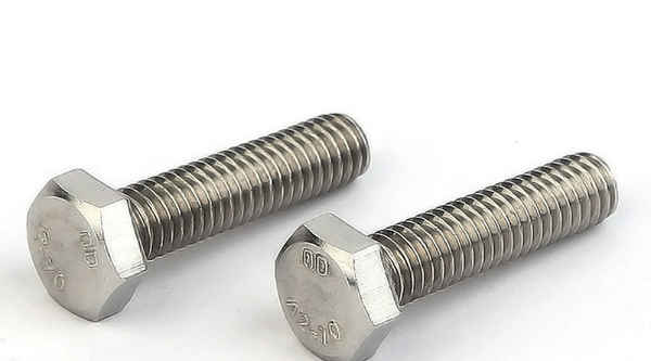 Processing 304 stainless steel outer hexagon screw hexagon bolt DIN933 3/8