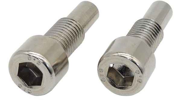 Hexagon socket short cylindrical end fixing non-standard screw half tooth locking half thread cup head screw