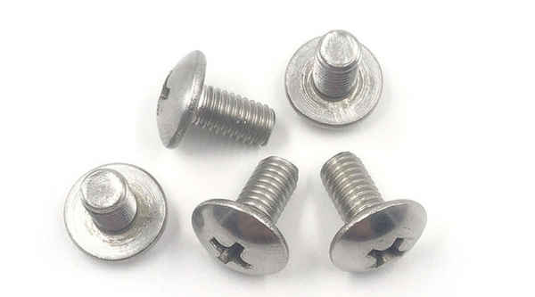 Customized 304 stainless steel large flat head machine wire TM screw large flat head mushroom head machine screw