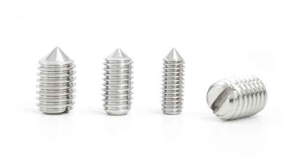 Customized 304 stainless steel GB71 word headless machine meter screw Kimi top wire set screw 3/4 5/8