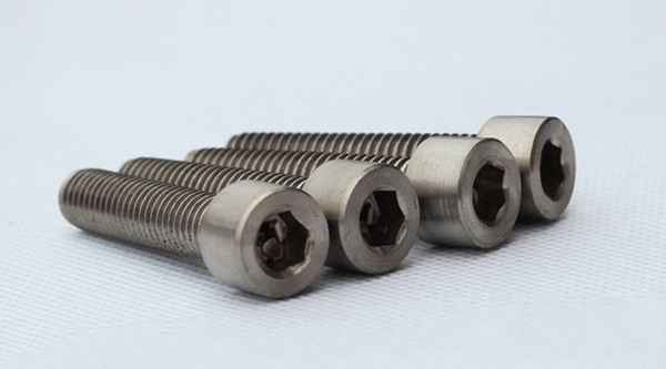 Supply titanium screw TA2 pure titanium inner hexagon screw inner hexagon bolt 3/8 5/8