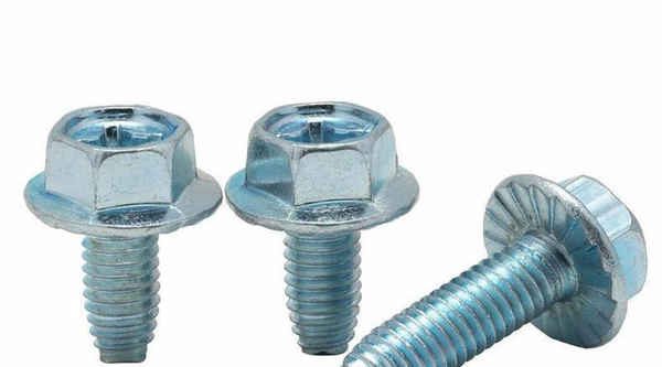 Processing toothed outer hexagonal flange surface triangle tooth screw flange surface cross triangle tooth self-tapping lock screw 3/4