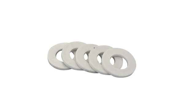 Customized nylon flat gasket plastic gasket insulation various materials round gasket 1/2-13