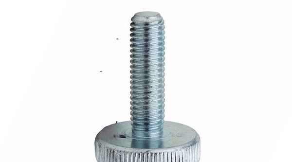 Customized GB835 knurled bolt flat head knurled screw hand screw round head bolt big head screw 1/2-13