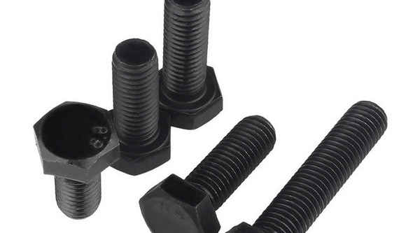 Supply 8.8-grade outer hexagon screw blackened high-strength outer hexagon bolt lengthened machine screw