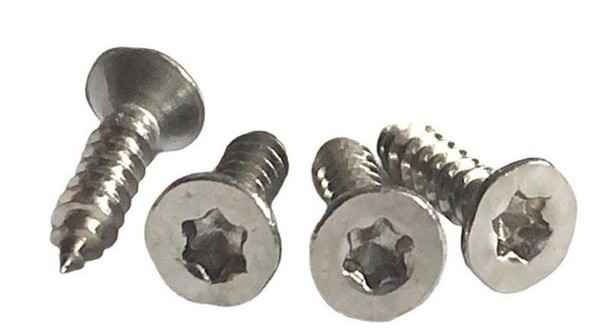 Anti-theft screw stainless steel countersunk head plum blossom head self-tapping screw flat head plum blossom self-tapping screw