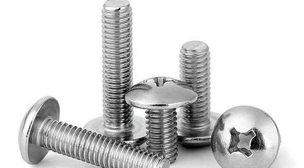 Customized 304 stainless steel big head screw cross large flat head screw mushroom head 1/2-13