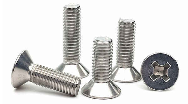 Customized stainless steel screws 304 cross countersunk head screws flat head screw accessories Daquan standard parts