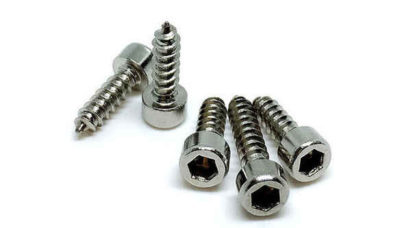 304 stainless steel cylindrical head inner hexagon self-tapping screw audio screw HA cup head pointed tail screw