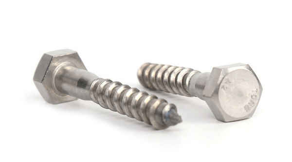 Customized 304 stainless steel outer hexagonal self-tapping screw wood tooth screw 1/2-13 1/4-20